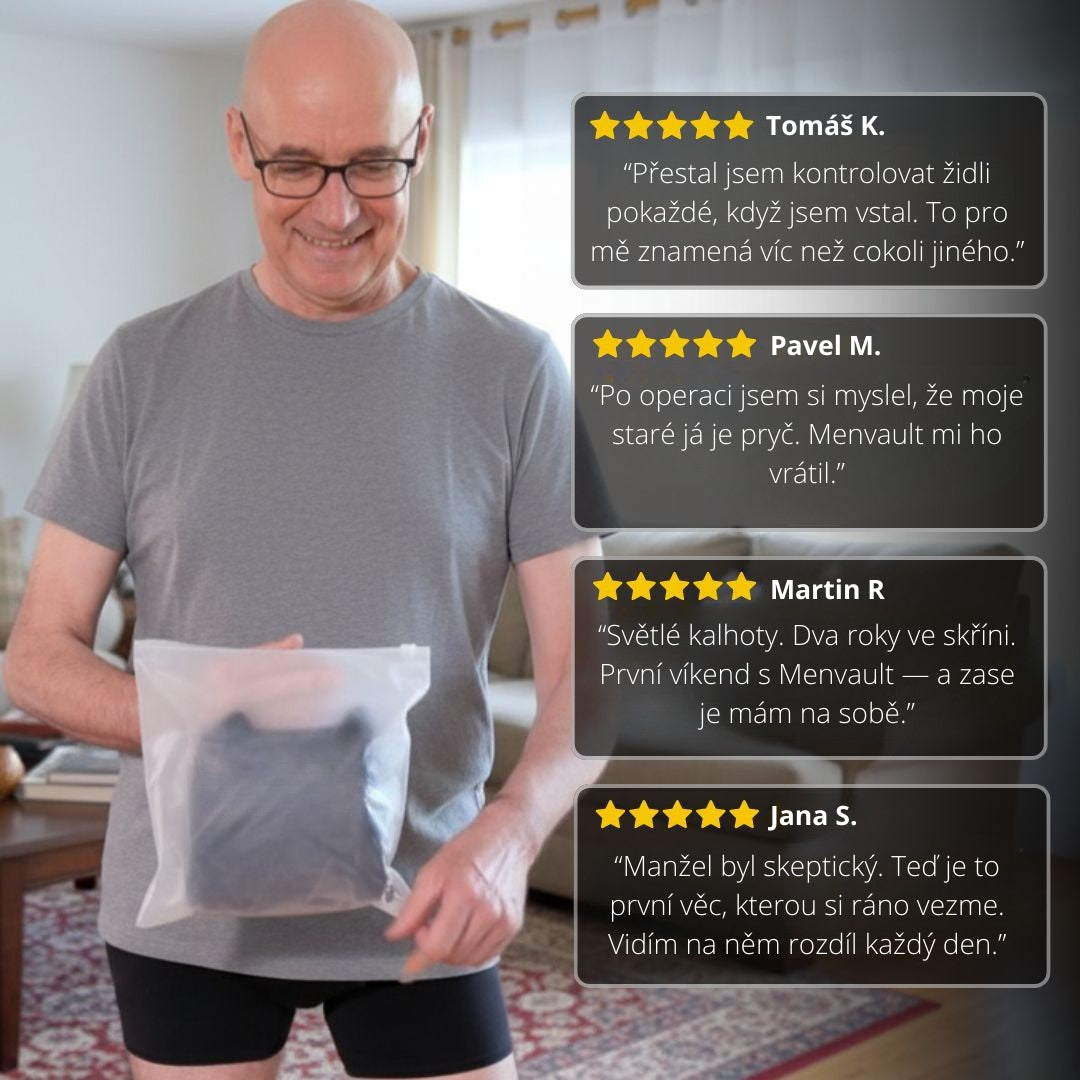 Boxerky Nuvia - Neviditelná ochrana