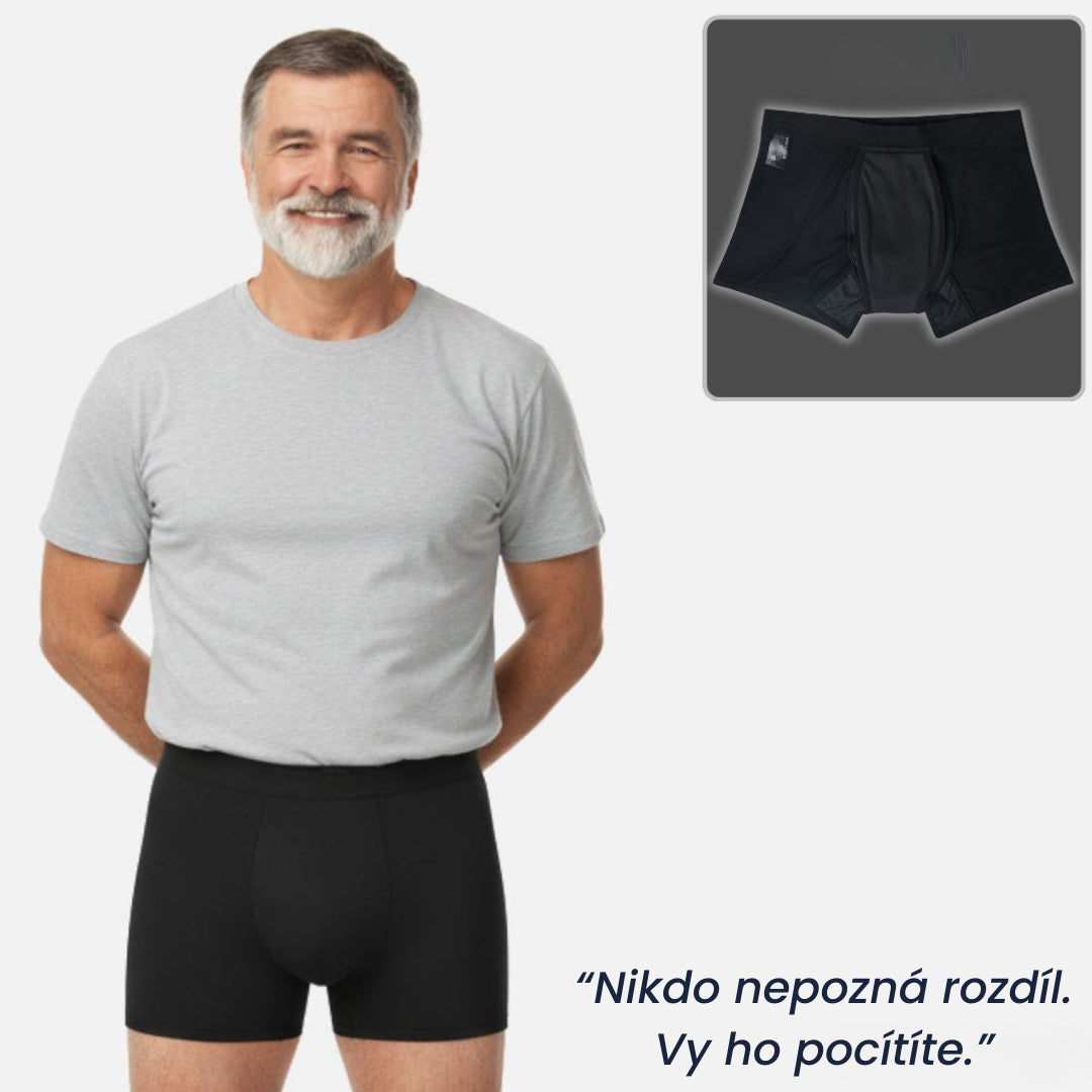 Boxerky Nuvia - Neviditelná ochrana