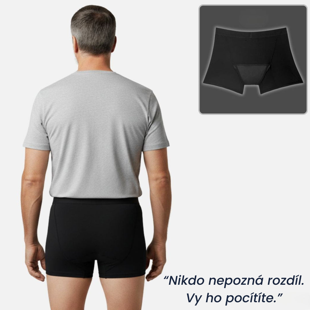 Boxerky Nuvia - Neviditelná ochrana